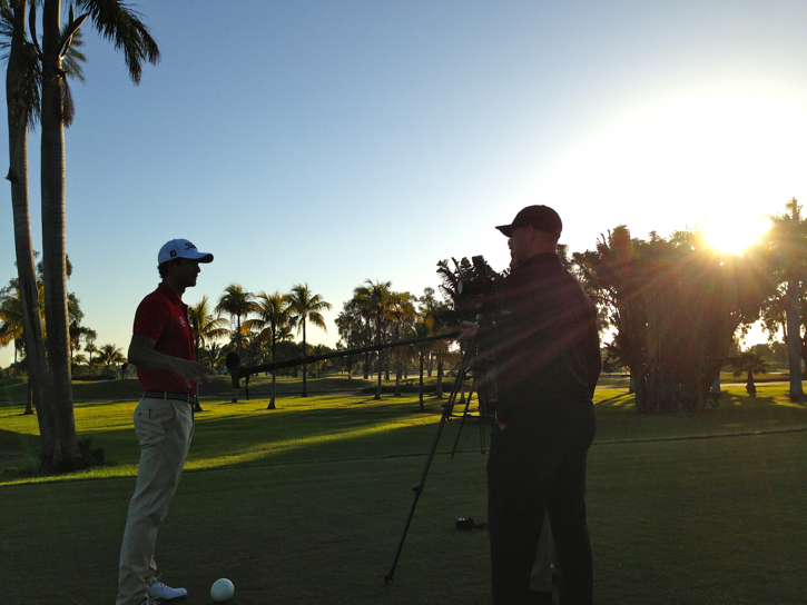 Adam Scott joined Team Titleist bright and early.